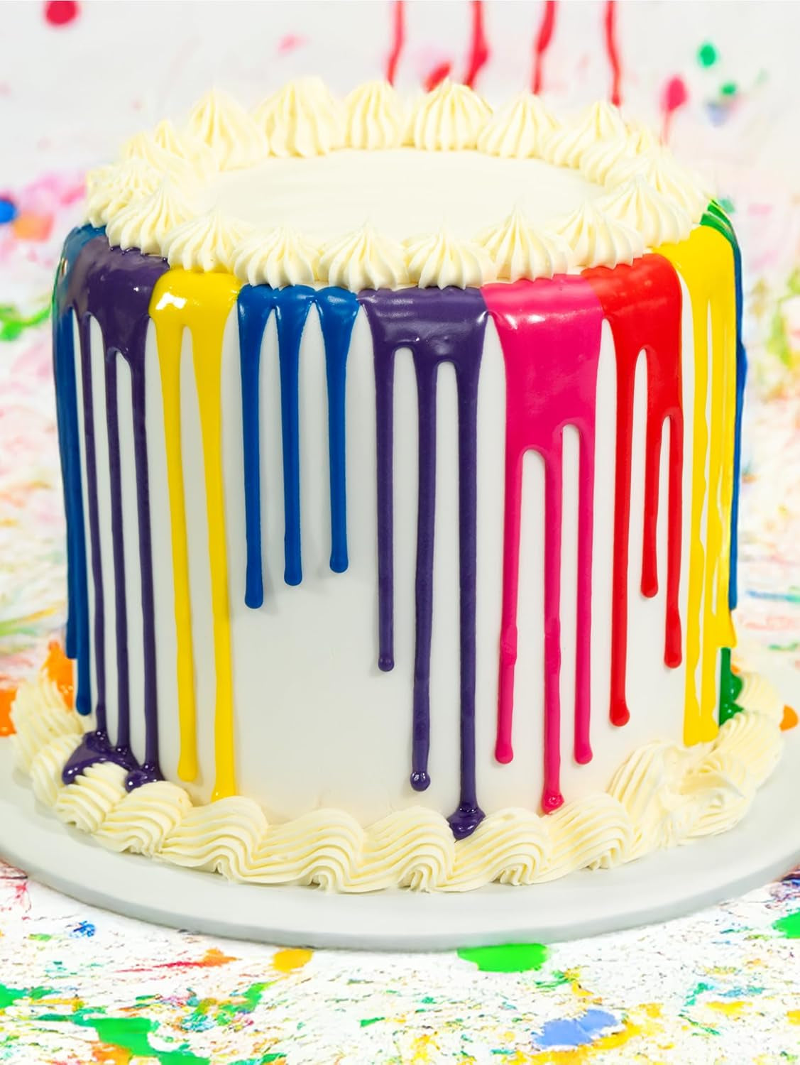 Flüssige Lebensmittelfarbe Super Blue von Sugarflair – Hochkonzentrierte Lebensmittelfarbe zum Färben von Zuckerpaste, Buttercreme, Zuckerguss, Makronen, Kuchendekorationen und mehr – 60 ml