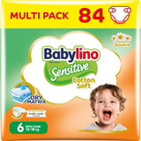 Windeln für empfindliche Babys, Größe 6, extra groß (13-18 kg), 114 Windeln