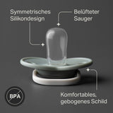 Tommee Tippee Anytime Schnuller, 0–6 Monate, Packung mit 6 symmetrischen Schnullern, BPA-frei