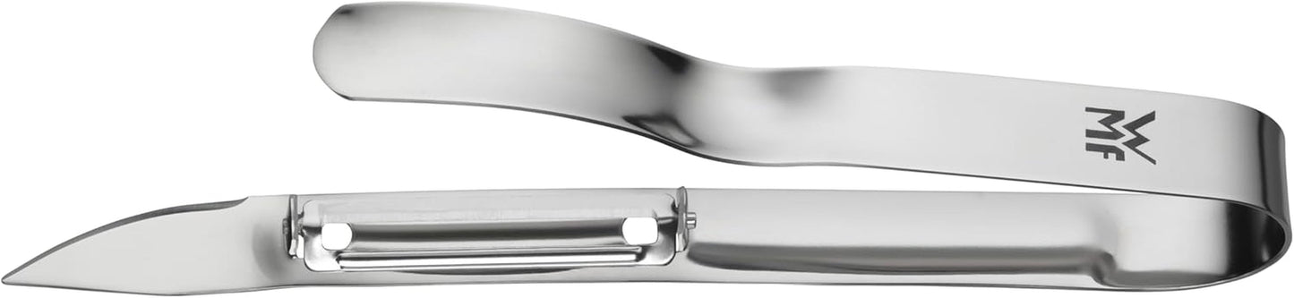WMF Gourmet Spargelschäler 17 cm, Edelstahl Cromargan Spargelschäler Naty Shop Spargelschäler