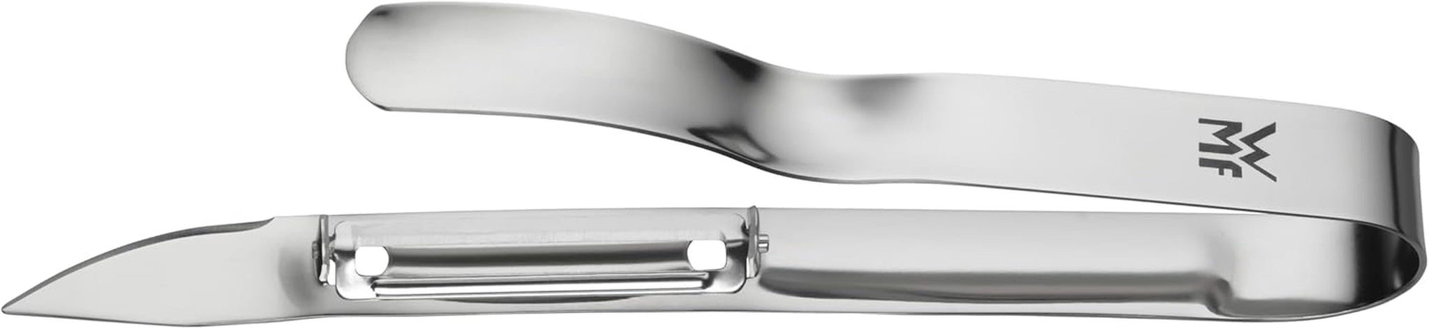 WMF Gourmet Spargelschäler 17 cm, Edelstahl Cromargan Spargelschäler Naty Shop Spargelschäler
