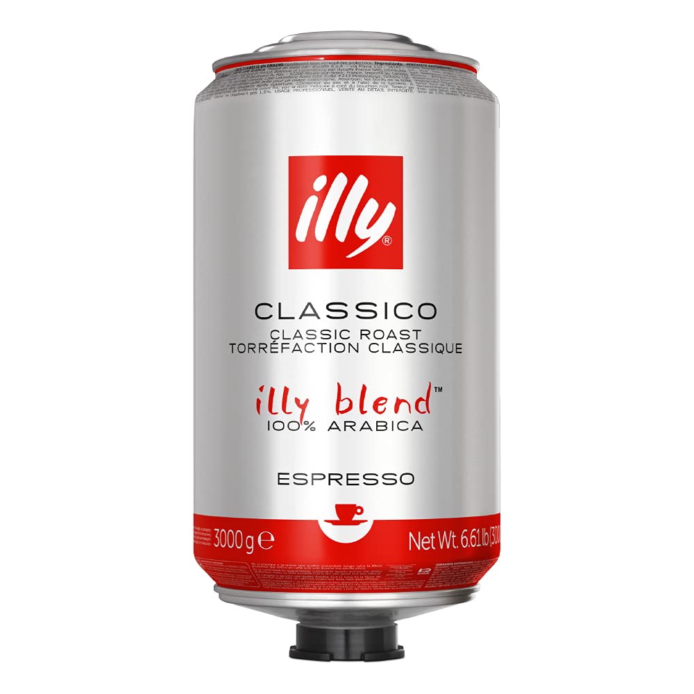 Illy normal geröstete Kaffeebohnen, 3 kg Karton