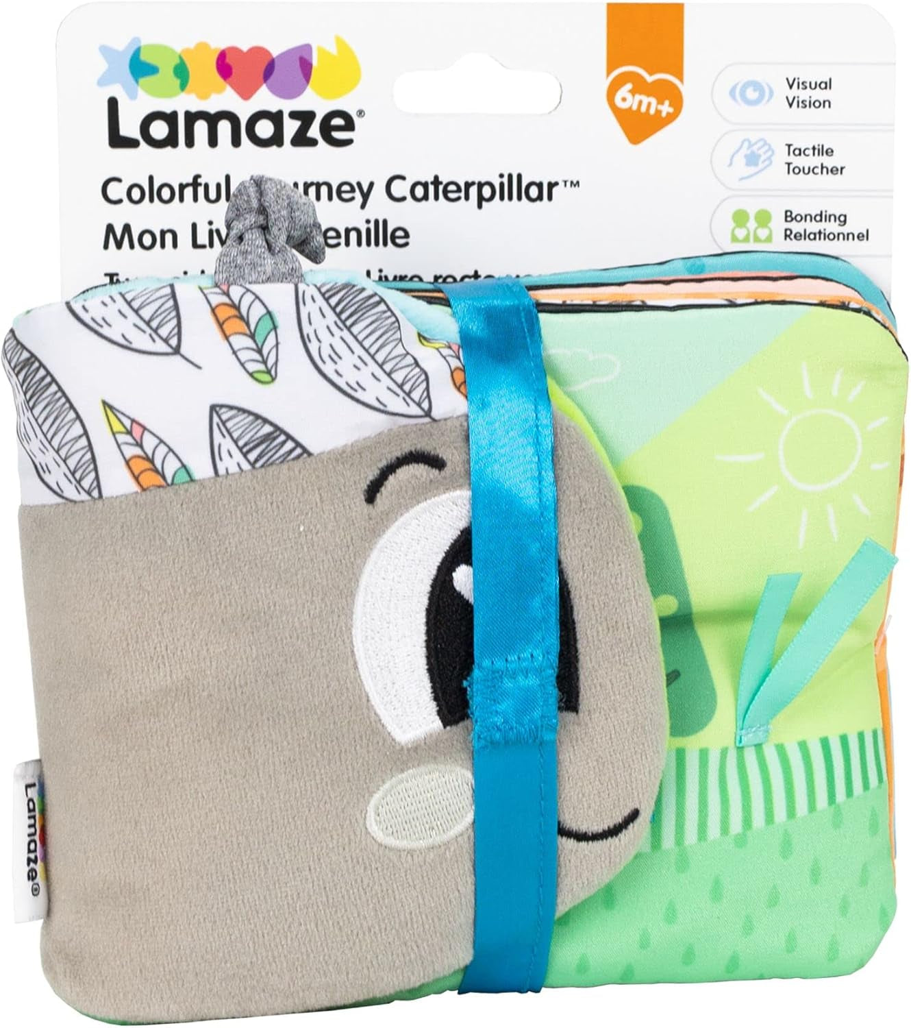 Lamaze Buntes Raupenfahrgeschäft, Spielzeug für Neugeborene, sensorisches Babyspielzeug mit Farben und Geräuschen, Entwicklungsspielzeug für Jungen und Mädchen ab 6 Monaten, L27463 Babyspielzeug Naty Shop