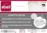 Abeil Gewichtsdecke, 7,5 kg, 220 x 240 cm, beruhigende Wirkung, weiß Bettdecken und Steppdecken Naty Shop