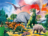 Ravensburger Puzzle für Kinder – 10957 Unter den Dinosauriern – Dino-Puzzle für Kinder ab 6 Jahren, mit 100 Teilen im XXL-Format Puzzle Naty Shop