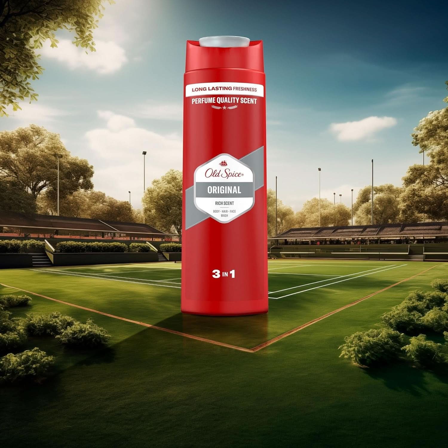 Old Spice Original 3-in-1 Duschgel und Shampoo für Männer, 400 ml Dusche und Bad Naty Shop