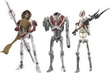 Star Wars Black Series Magna Raider, Super Battle Droid, Jedi Battle Droid: Survivor Actionfiguren 3er-Pack, Maßstab 15 cm Actionfiguren Naty Shop Standardtitel