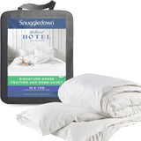 Snuggledown Freshwash-Allergiedecke, 13,5 Tog, winterwarm, Baumwolle, Weiß, Bettdecken und Bettdecken für Einzelbetten, Naty Shop, Doppelbett 10,5 Tog