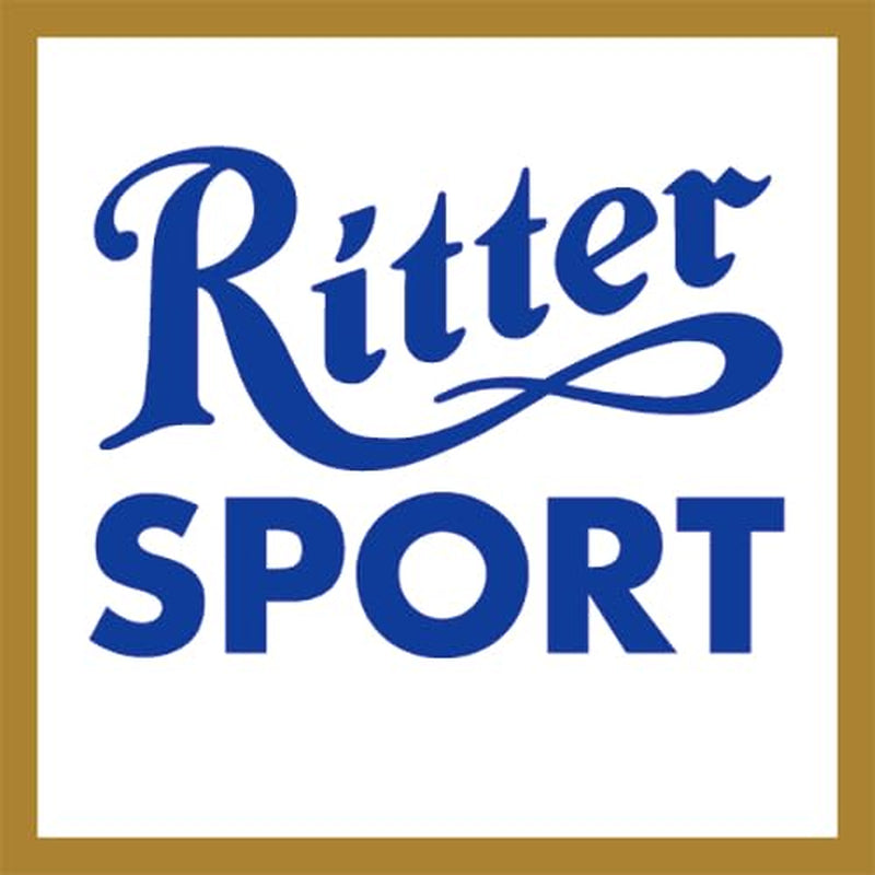 Ritter Sport - Gold Treasure - 11 x 250g, Feine Vollmilchschokolade mit Karamellstückchen, Klassische Schokolade zum Teilen mit Freunden, 11 Tafeln x 250g