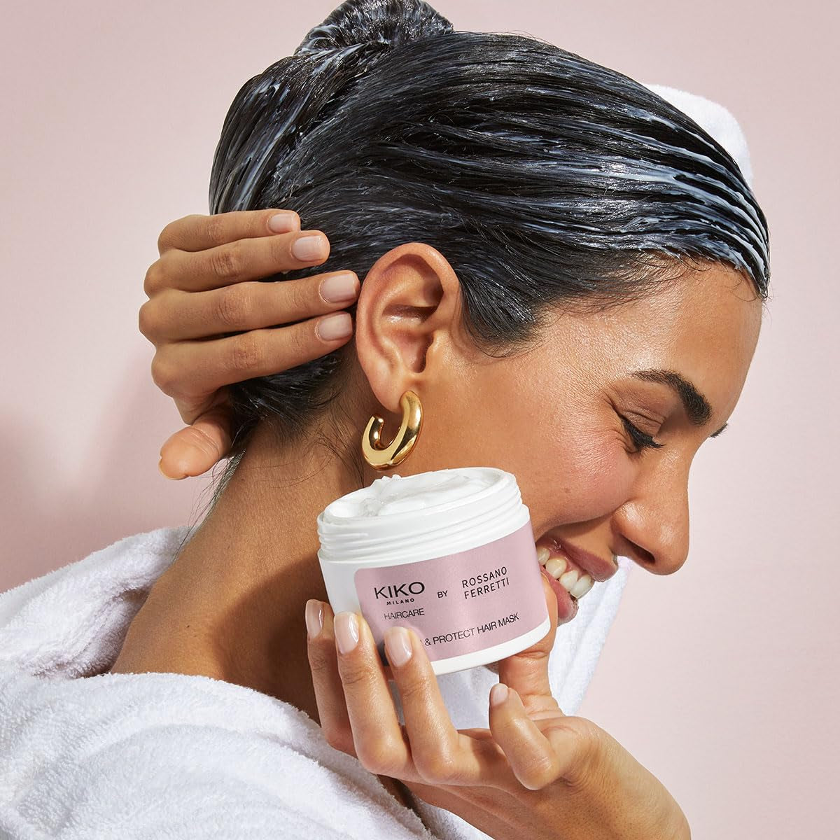 KIKO Milano Nourish & Protect Hair Mask, Nährende und reparierende Haarmaske Naty Shop Haarmaske