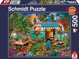 Schmidt Spiele 57379 Camper Romance, Puzzle 500 Teile Puzzle Naty Shop Standardtitel