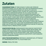 Amazon Nassfutter für ausgewachsene Katzen, gemischte Auswahl in Sauce, 4,8 kg (48 Packungen x 100 g)