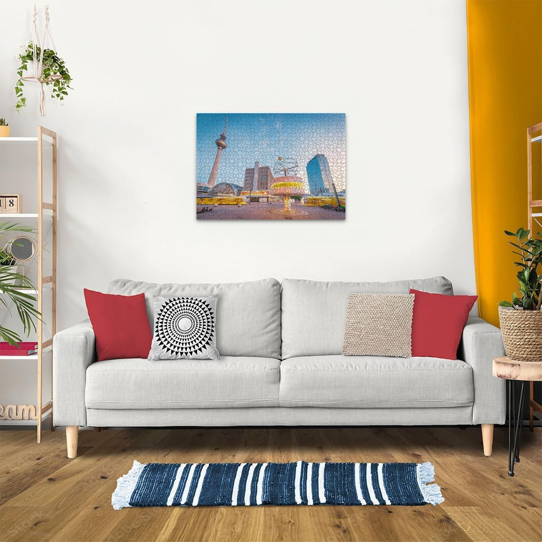 Ravensburger Puzzle 12001424 - Guten Morgen Berlin - Sammlung von 1000 Teilen Puzzle Deutschland Für Erwachsene ab 14 Jahren Puzzle Naty Shop