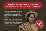 Café Royal Bio Espresso Peru – 100% Arabica Kaffeebohnen, aromatisch-intensiv, dunkle Röstung, Stärke 4/5, Bio & Fairtrade, 500 g ganze Bohnen