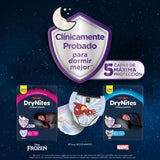 Dry Nites Pyjamahosen für Mädchen 3–5 Jahre, 1 Packung (16 Stück) Naty Shop