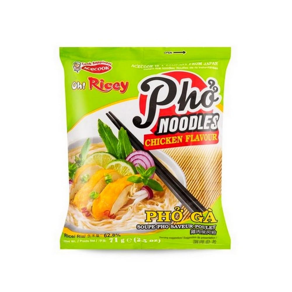- ODER Instantnudeln mit Hühnchen und Reis - (1 x 71g)