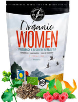 VITSTORM® BIO TEE Mom & Kids – Tee für Frauen und Stillende – Rooibos, Apfel, Fenchel, Zitronenmelisse, Alchemilla, Erdbeere – Entspannender Tee – Fruchtig und lecker – Koffeinfrei – Kräutertee 100 g