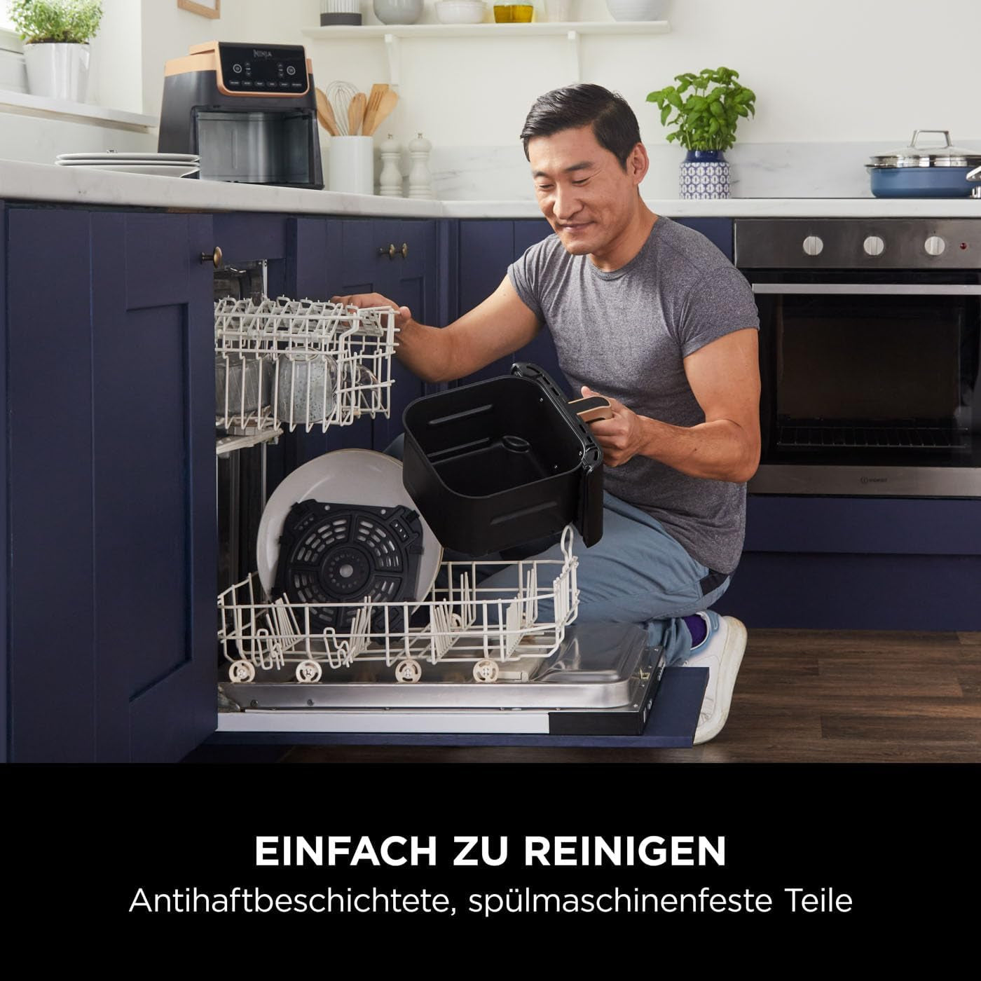 Ninja Heißluftfritteuse MAX PRO AF180EUCP, 6,2 Liter, ölfrei Naty Shop Appliances
