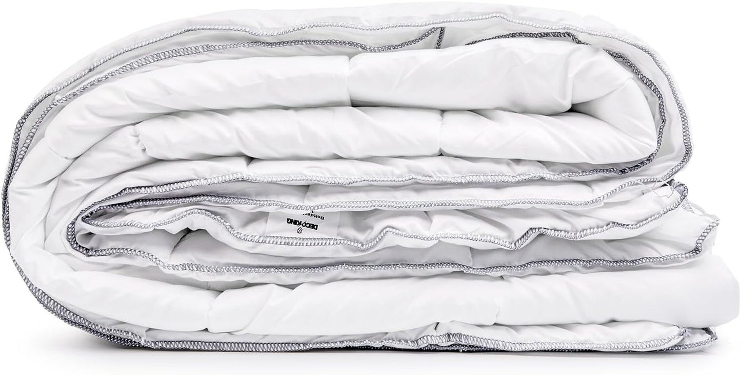 Decoking 135X200 Sommerdecke Steppdecke Antiallergisch Für Allergiker Sommerdecke 100 % Mikrofaser 800G Libra Steppdecken und Steppdecken Naty Shop