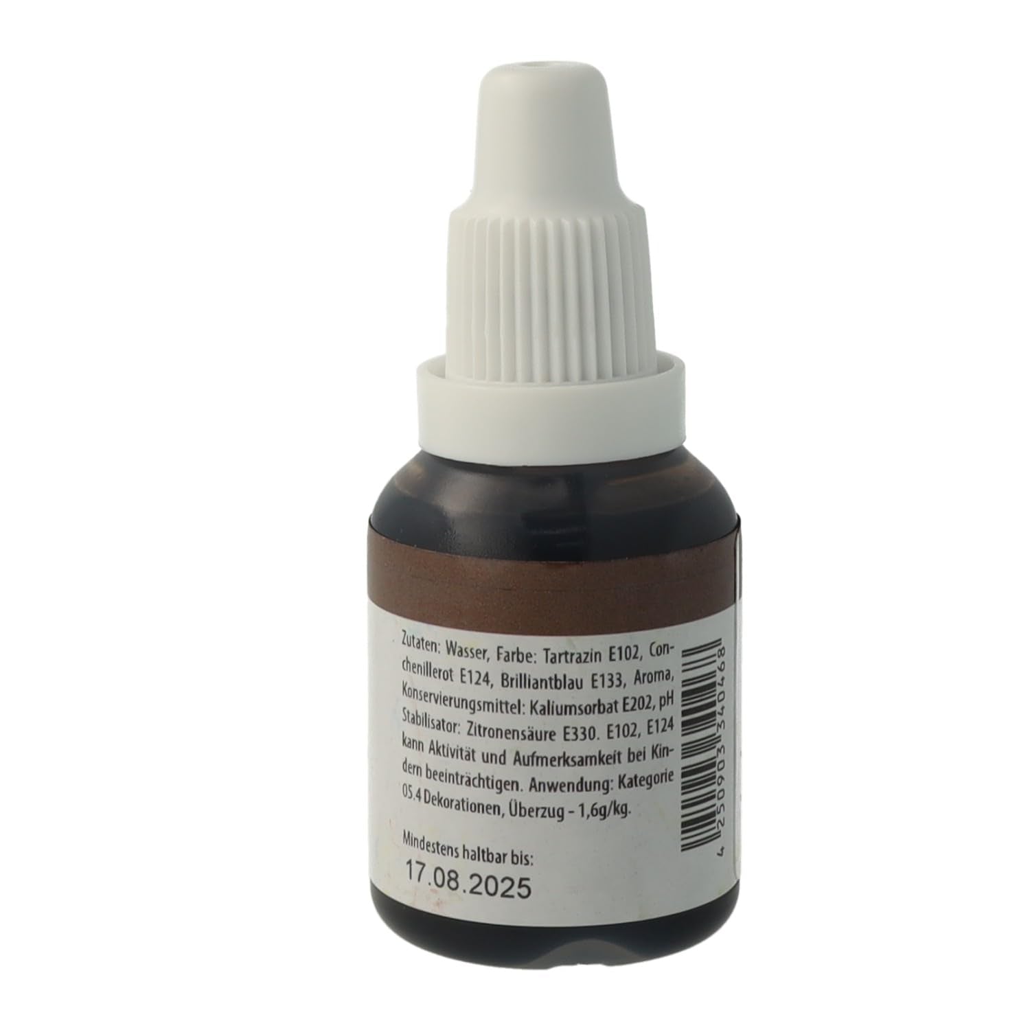 Lebensmittelfarbe Bakeryteam Airbrush Brown 20ml