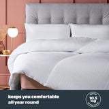 Bettdecke Silentnight Hotel Collection 10,5 Tog – Doppelbett, Polyester, weiß Bettdecken und Steppdecken Naty Shop