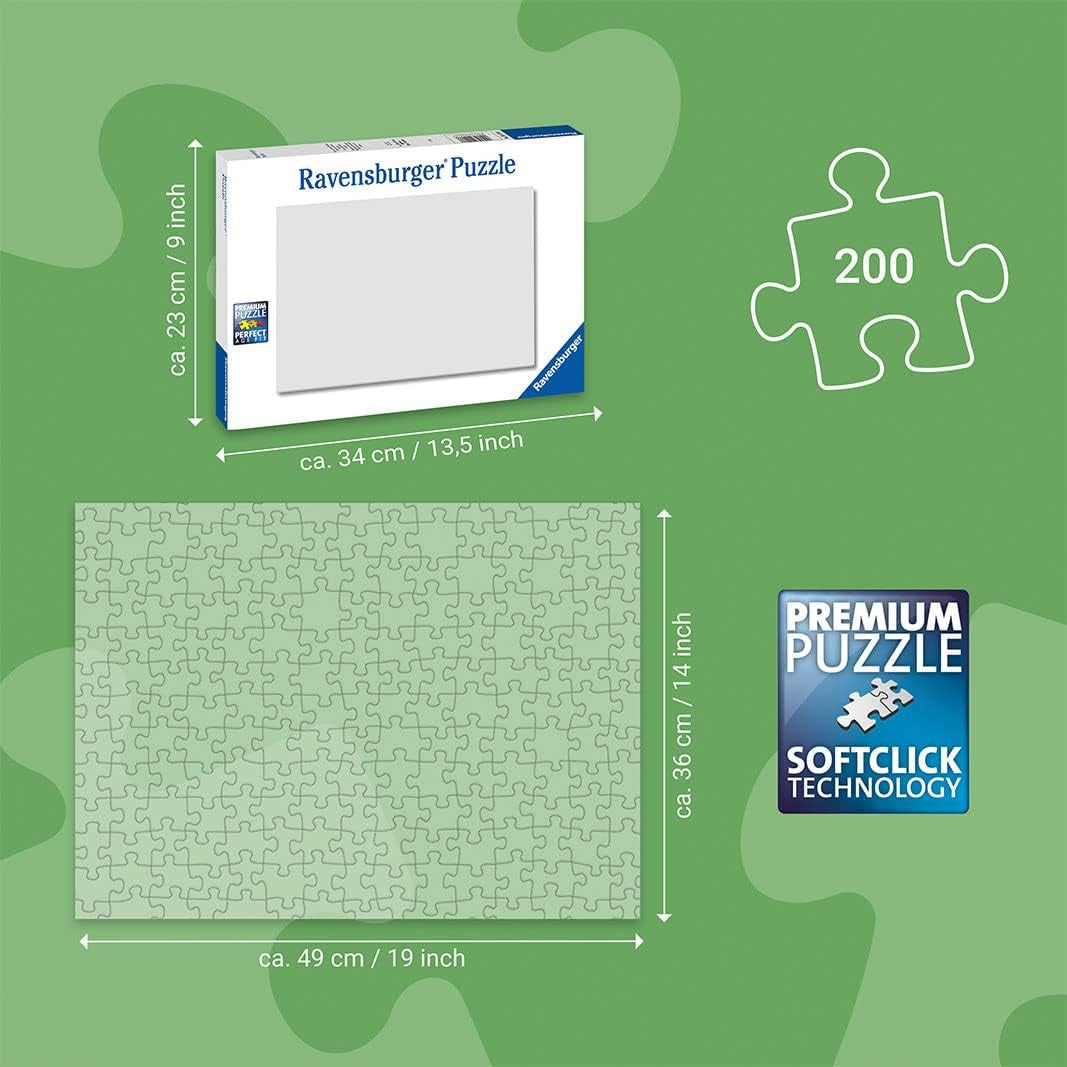 Ravensburger Puzzle für Kinder – 12840 Fang sie alle! - Pokémon-Puzzle für Kinder ab 8 Jahren, mit 200 Teilen im XXL-Puzzle-Naty-Shop-Format