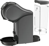 NESCAFÉ DOLCE GUSTO DeLonghi Dolce Gusto Genio S EDG226.A, Kapsel-Espressomaschine inklusive 3 Kapseln, kompaktes Design, verstellbare Abtropfschale, 0,8 l, abnehmbarer Wassertank, 1470 W, Anthrazit