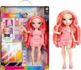Rainbow High Fashion Doll – Pinkly Paige – Rosa Modepuppe im modischen Outfit – mit Brille und über 10 bunten Spielaccessoires – Ideal für 4–12-Jährige und Sammler