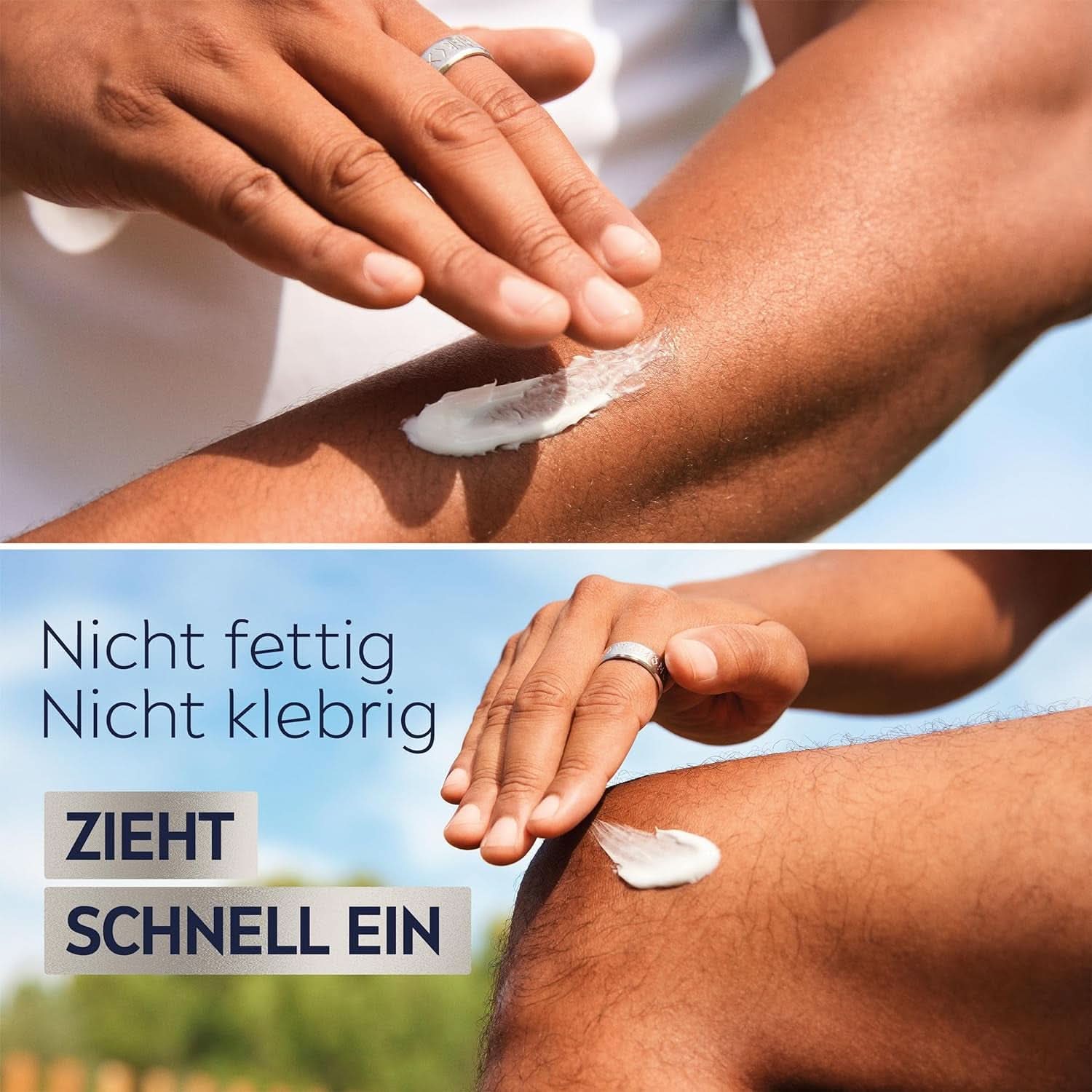 NIVEA MEN Creme, pflegende Hautcreme mit Vitamin E, 150 ml Naty Shop