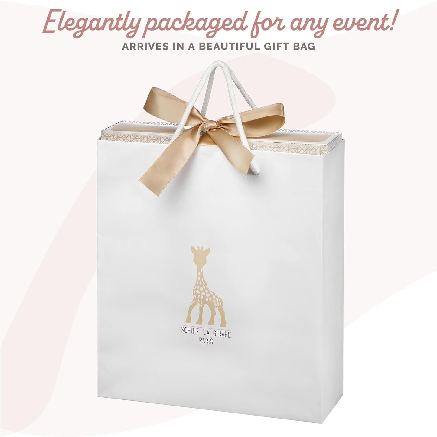 Sophie die Giraffe Geburtstagsgeschenkset Sophiesticated Rassel Pouet 00012 Spielzeug Bebe Naty Shop