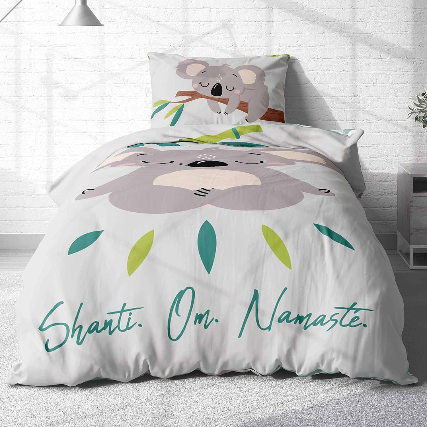 Bettwäsche für Kinder und Jugendliche, Unisex, Ursulet Koala, Baumwolle Bettwäsche - Kinder Naty Shop