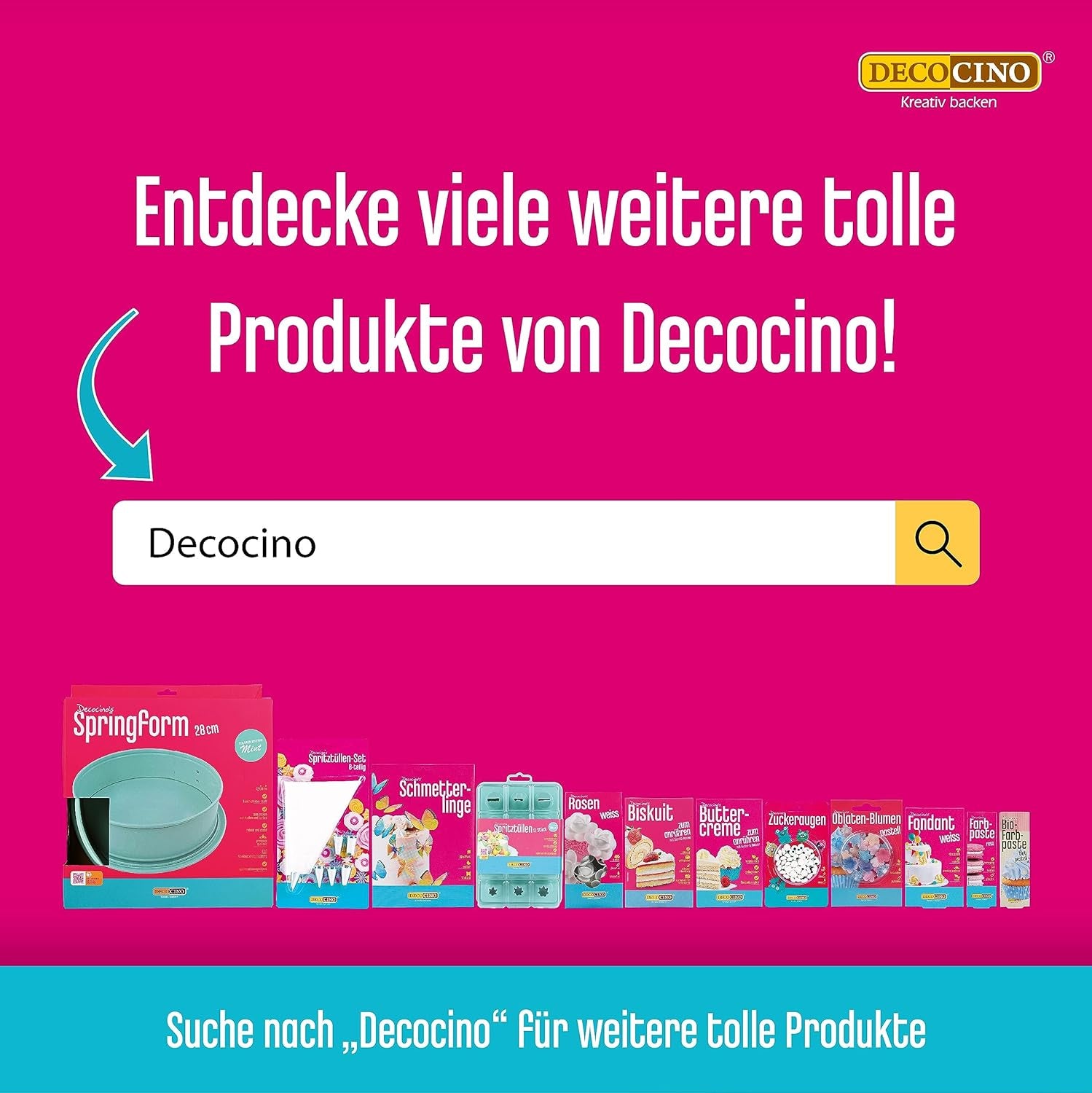 Decocino Red Sugar Lettering – Schriftzug mit Lebensmittelfarbe – Praktische Tube zum Beschriften von Fondant und Zuckerguss – Backdekorationen für Kuchen, Torten und Cupcakes! (2er-Pack)