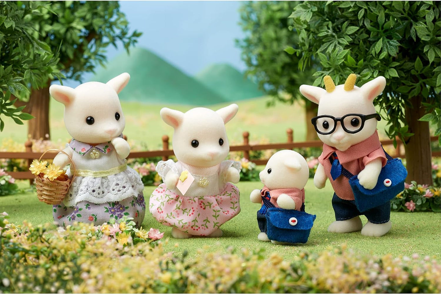 Sylvanian Families 5622 Ziegenfamilie – Puppenhausfiguren