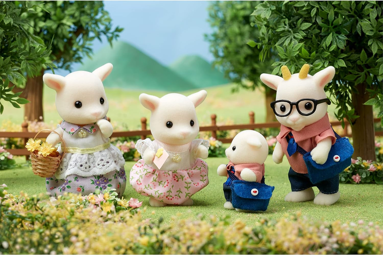 Sylvanian Families 5622 Ziegenfamilie – Puppenhausfiguren