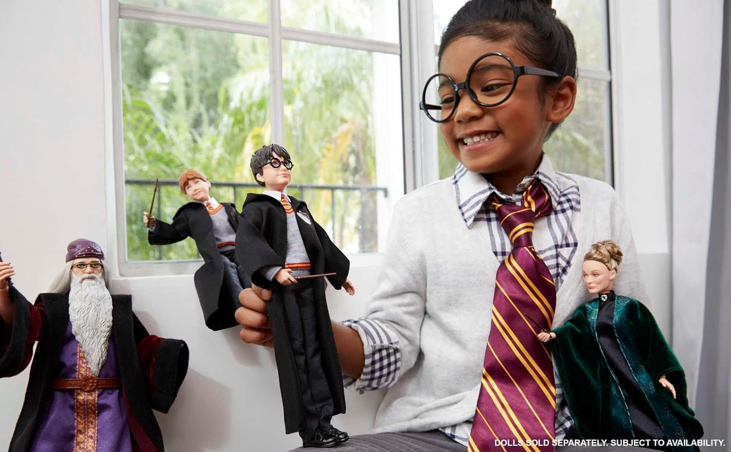 Mattel Harry Potter – Sammelpuppe (ca. 26 cm) mit Hogwarts-Uniform, Gryffindor-Robe und Zauberstab, Spielzeug ab 6 Jahren FYM50 Actionfiguren Naty Shop