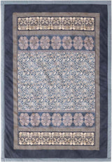BASSETTI karierte Baumwolle TORCELLO Farbe DUNKELBLAU B1 Größe 135X190 Bettdecken und Steppdecken Naty Shop Silber 135X190