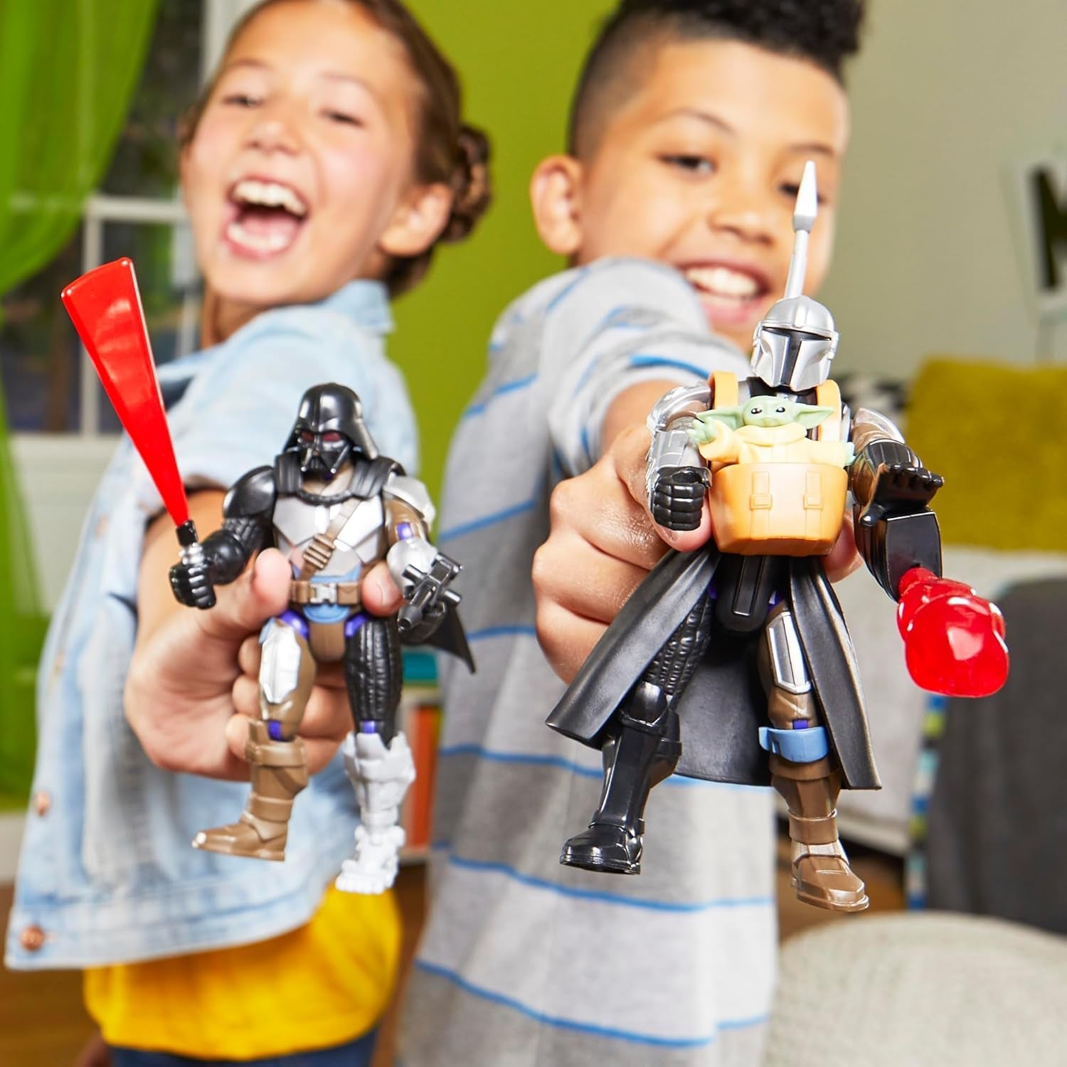 Star Wars Mixmashers Darth Vader Anpassbare Mix-and-Match-Deluxe-Actionfiguren und Zubehör Actionfiguren Naty Shop