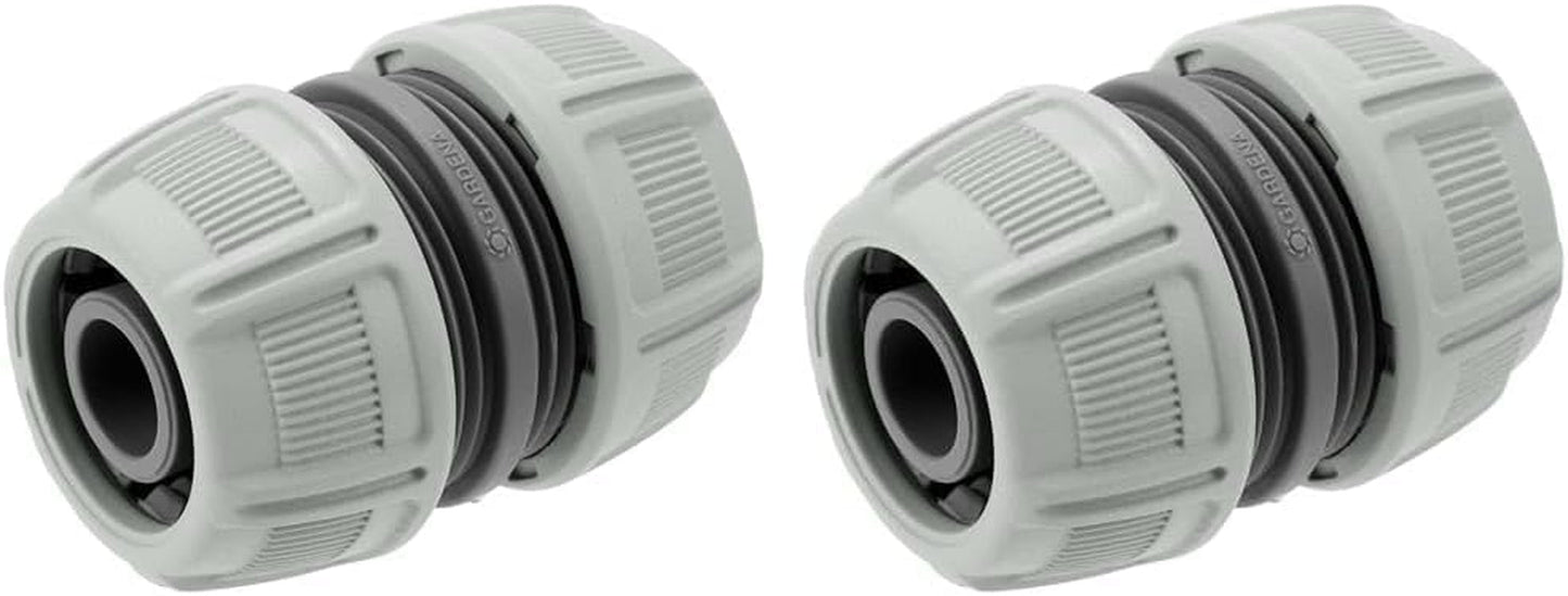 Gardena 13 mm (1/2 Zoll) und 15 mm (5/8 Zoll) Reparateur: Schnelle und einfache Schlauchreparatur ohne Werkzeug, Power Grip, hohe Klemmkraft, verpackt (18232-20)