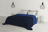 Italienische Bettwäsche Estivo Einzelbett, Leinen, Aqua, 170 x 270 cm Bettdecken und Steppdecken Naty Shop Blau 260 x 270 cm