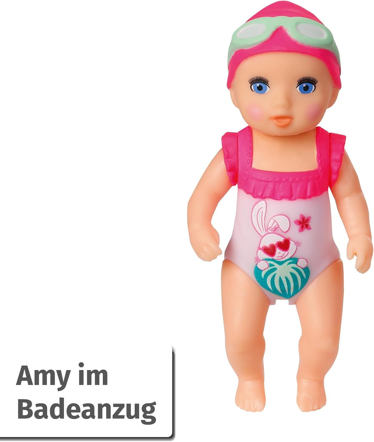 BABY Born Minis Badewannen-Spielset mit Minis-Puppe Amy und Ente, 906101 Zapf Creation Dolls Naty Shop
