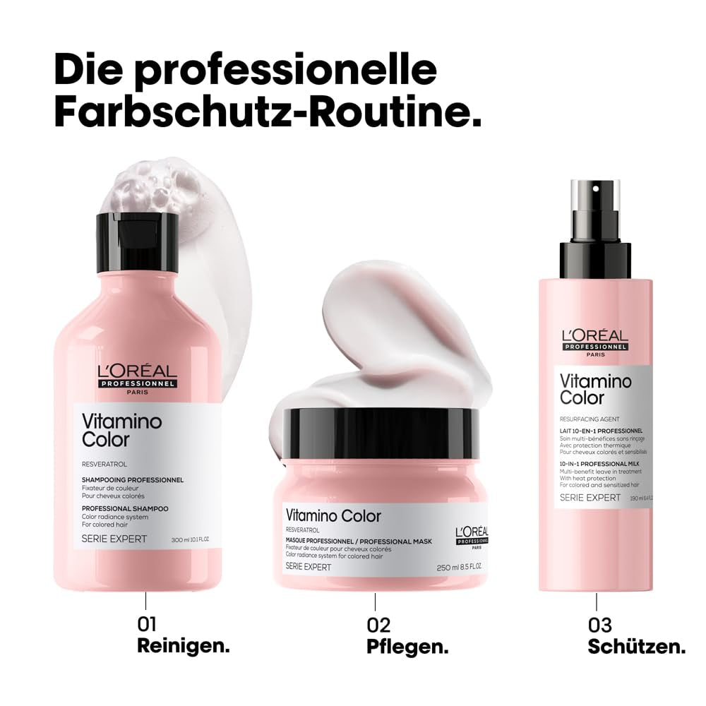 L'Oréal Professionnel Serie Expert Vitamino Color Mask Reisegröße Naty Shop Haarmaske