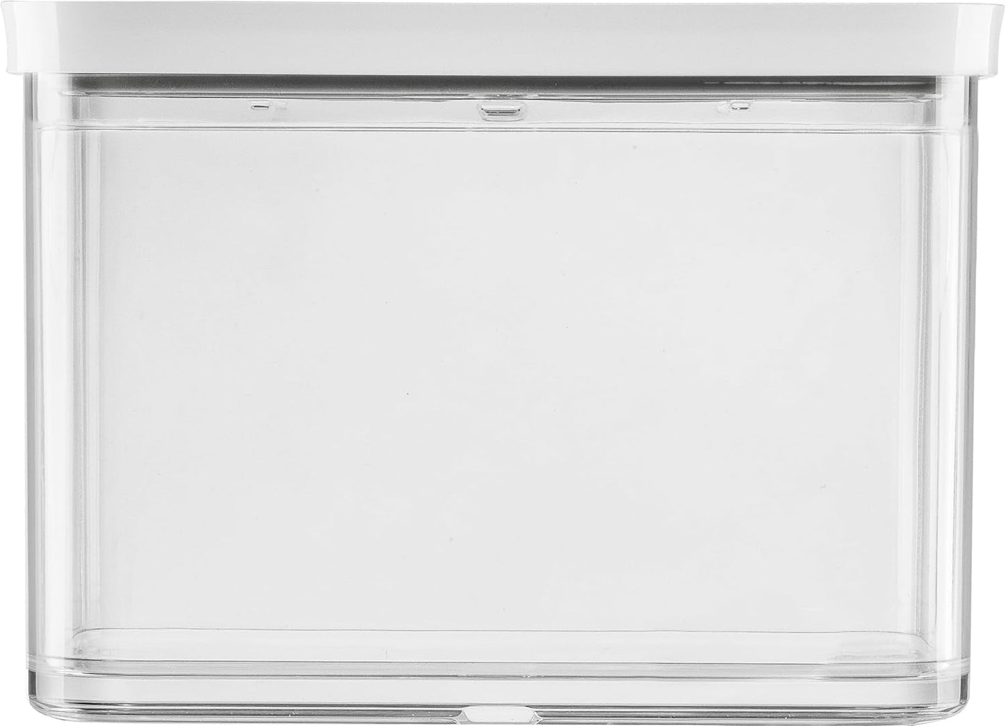 ZWILLING FRESH & SAVE CUBE Box, Größe 2M, modulare und stapelbare Aufbewahrungsbox, hermetische und entleerbare Aufbewahrung, spülmaschinenfest, transparente Frischhalteboxen Naty Shop