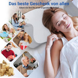 NVKHG Memory-Schaum-Kissen, ergonomisches Nackenkissen, Kopfkissen, Memory-Schaum-Kissen, Kopfkissen für Seiten-, Rücken- und Bauchschläfer zur Verbesserung der Schlafqualität, 60 x 41 x 13/11 cm, orthopädische Nackenkissen, Naty Shop