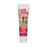 Funcakes Peach Gel Lebensmittelfarbe: Hochkonzentrierte Lebensmittelfarbe für Teig, Creme, Fondant und Marzipan. Einfache Dosierung. Ein einziger Tropfen, um lebendige Farben zu erzeugen. Halal. 30 g.