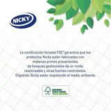 Natur-Toilettenpapier, 12 Rollen, 3 Schichten