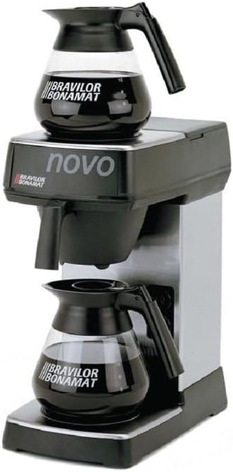 F454 Novo Espressomaschine, 1,5 l, Schwarz, 430 (H) x 205 (B) x 340 (T) mm
