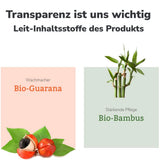 Lavera, Duschgel mit Bio-Bambus und Guarana, 3 in 1, für Haut, Haare und Gesicht, 200 ml Dusche und Bad Naty Shop