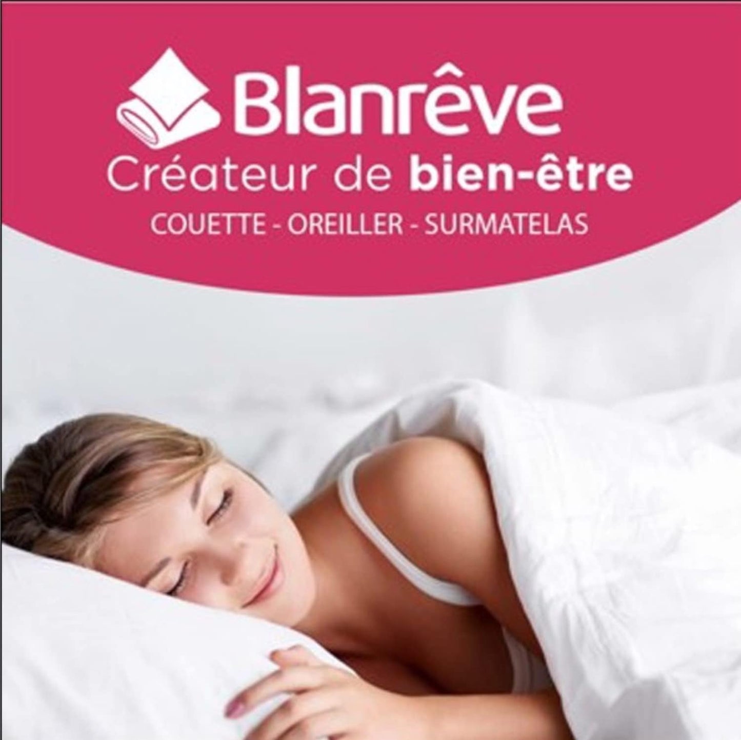Blanrève-Bettbezug, bedruckt oder einfarbig, gehärtet, für Doppelbett, pflegeleicht, 240 x 220 cm, grau, weiß. Steppdecken und Steppdecken Naty Shop