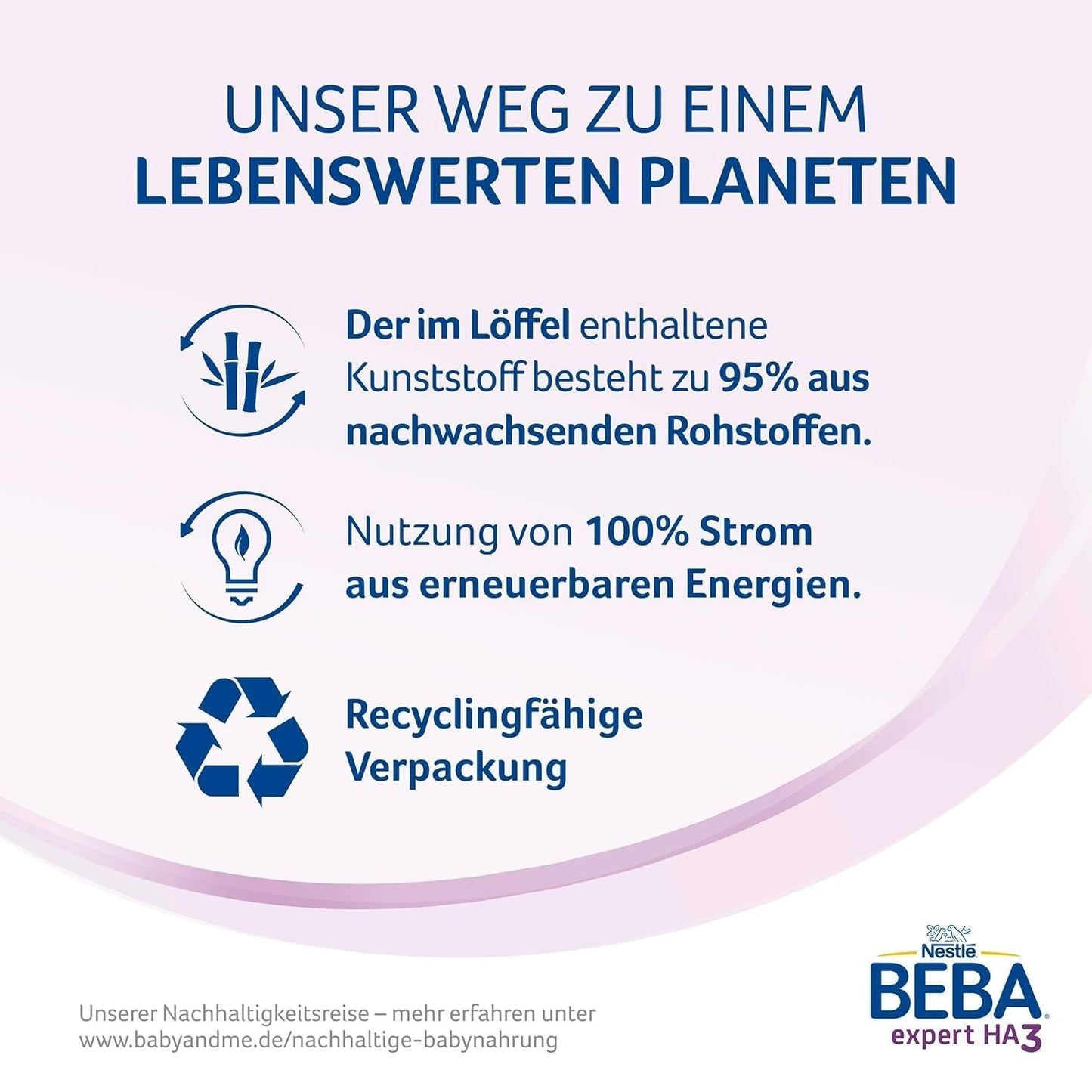BEBA Expert HA 2 Folgemilch nach 6 Monaten, Babynahrung mit hydrolysiertem Protein, nur Laktose, palmölfrei, 6er Pack (6 x 550 g) Naty Shop