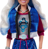 Mattel Disney Zombies 4: Dawn of the Vampires Addison Wells Modepuppe mit abnehmbarem Outfit und 6 vom Film inspirierten Accessoires, JFG32